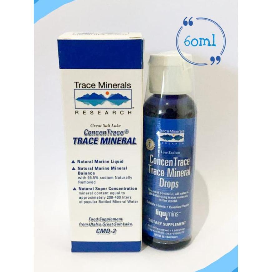 Trace Mineral Cmd ( Concetrace Mineral Drops)  Cmd 60Ml/1000Drop