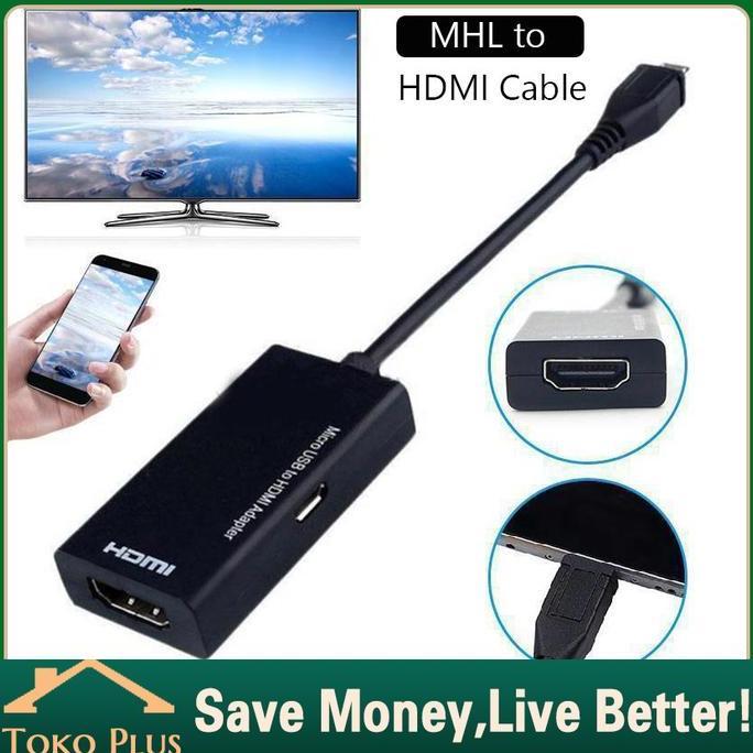 BETALAV Kabel MHL Micro USB to HDMI MHL Adapter untuk Smartphone
