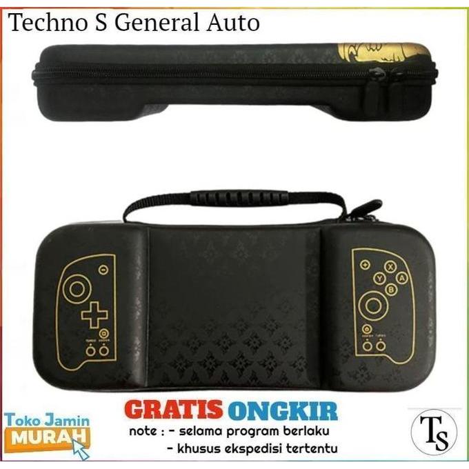 Tas Konsol dan Joycon Nintendo switch OLED / Travel Bag Pouch Case Monster Hunter Rise Tas Omelet Ni