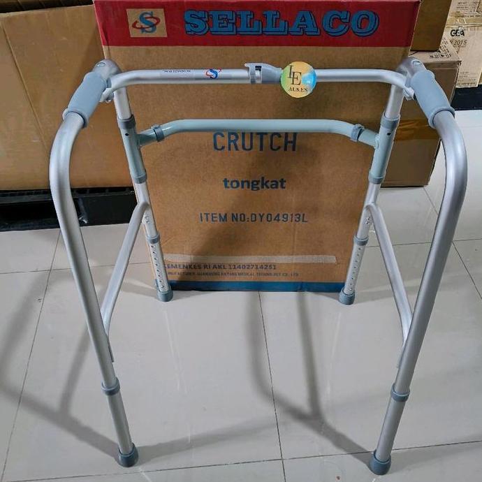 Sellaco Walker Lipat Alat Bantu Jalan Tongkat Lansia