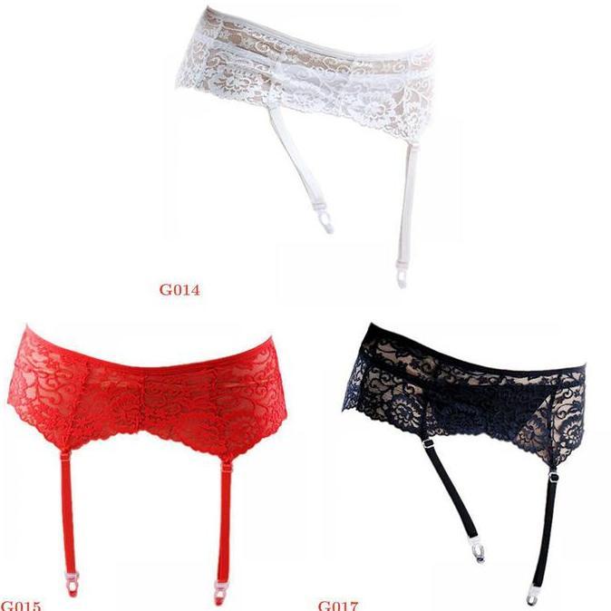 Lingerie Sexy Garter Belt Tali Stoking Penjepit Stocking Seksi