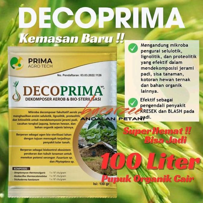 Giardino- Decoprima - Bio Decomposer 100 Gram