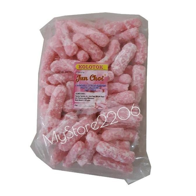 Dryfood- Snack Jadul Kolotok Pink Manis Singkawang - Kalimantan Barat