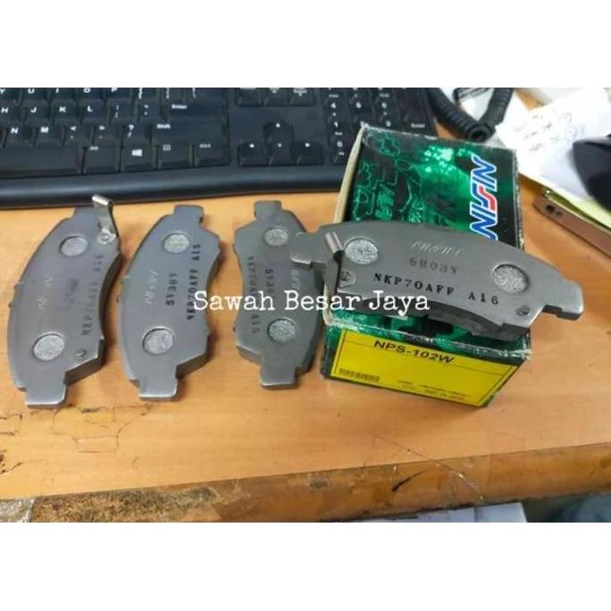 PROMO BRAKE PAD KAMPAS KANVAS REM DEPAN CIVIC GENIO ESTILO BRIO NISSIN