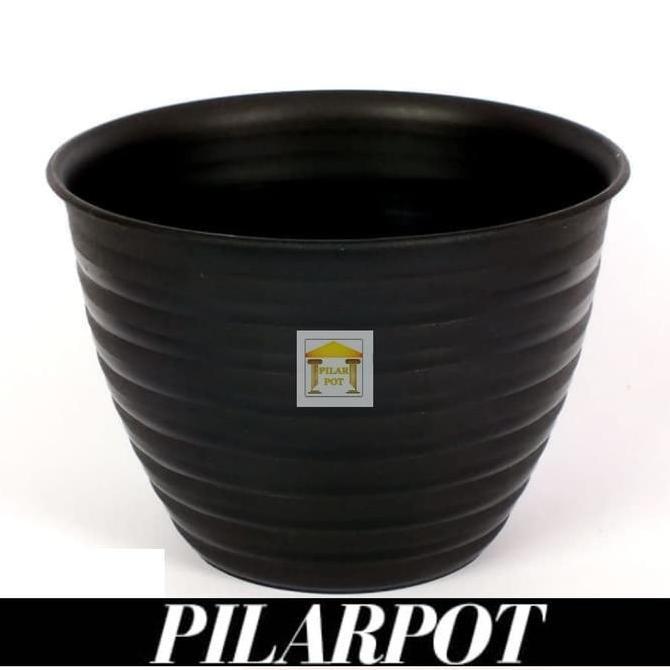 Giardino- Pot Bunga Tanaman Tawon Hitam 30Cm