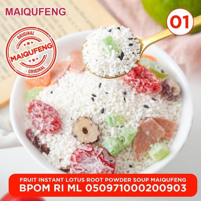 Sehatyuk- Oufen Lotus Root Powder Maiqufeng Bpom Ri - Fruit Oufen Lotus Halal