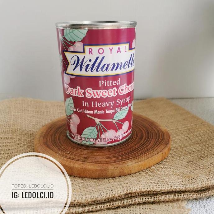 Jjd-  Royal Dark Sweet Cherry Ceri Hitam Willamette 45 Gr