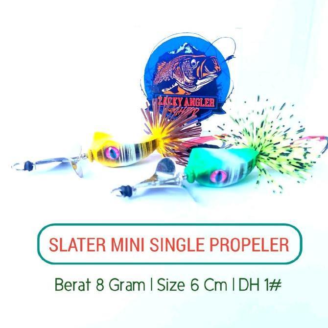 Jaaminkwalitas- Slater Buzzbait Mini  Umpan Casting Gabus