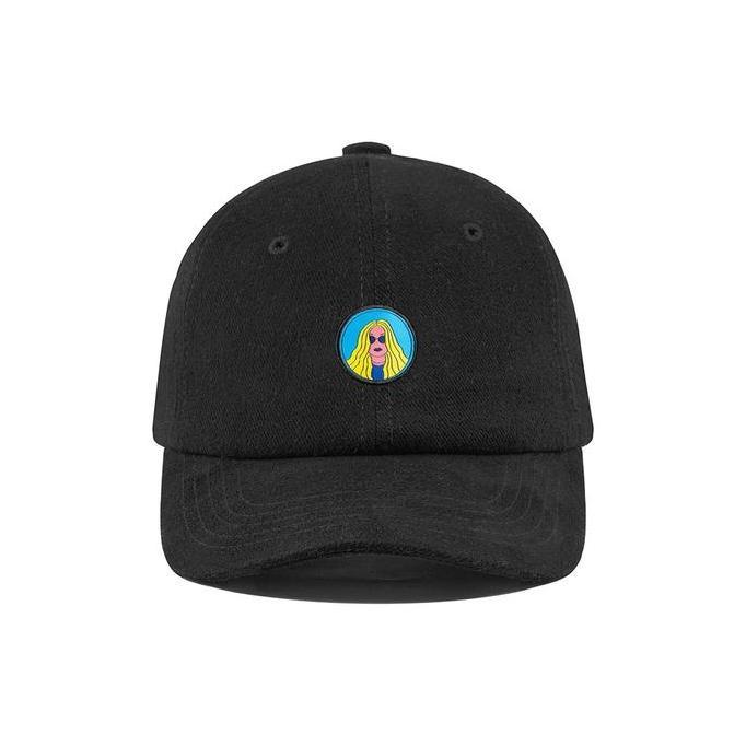 Skymo Apparel Dominic Black Polocaps Topi