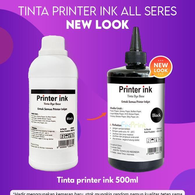 Bolehdijamin- Tinta Printer 500Ml / 1 Liter Refill Cartridge T13 73N T1100 1390 T1