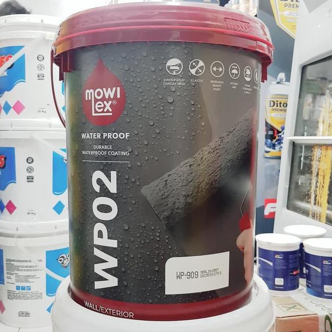 Handiknastujuh - Mowilex Waterproof Coating Exterior 20 Kg (Cat Elastis Anti Bocor)