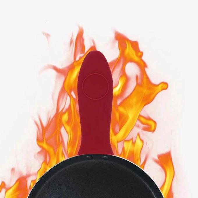 Stufato- Silicone Hot Handle Panci Wajan Cast Iron Grill Skillet Dutch Oven Pro