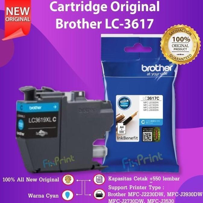 Kantorlengkap- Brother Tinta Lc-3617Bk | Lc3617Bk | Lc3617 Bk Black