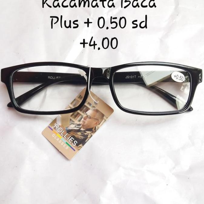 Spuntino- Kacamata Baca Plus 0.50 Sd Plus 4.00 Pria Wanita