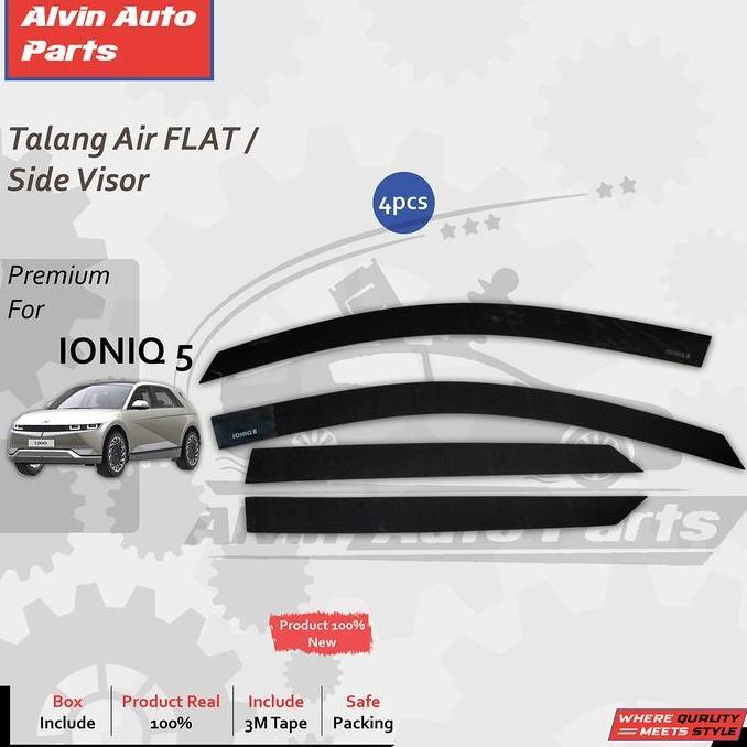 TALANG AIR  IONIQ 5/ SIDE VISOR IONIQ 5 FLAT  / ACCESSORIES IONIQ 5 TERBATAS