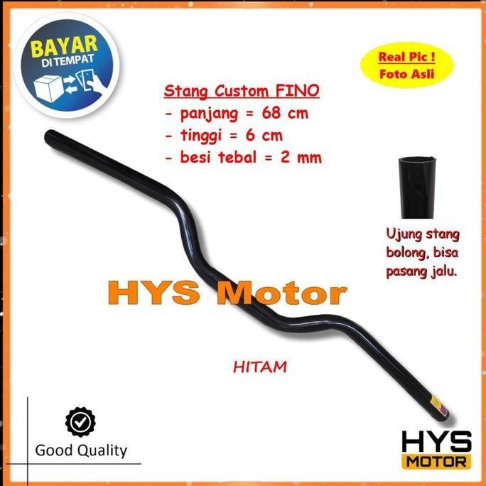 Sidiqstay - Stang Stir Motor Fino 125 Fi Grande Setang Setir Nunduk Aksesoris Cb Rzr Vixion Beat Ver