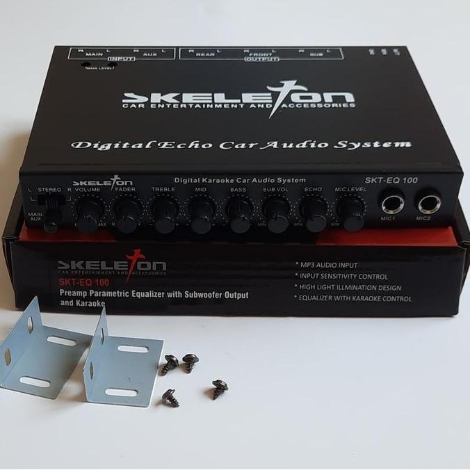 Promo Preamp Parametric Equalizer Mobil Dengan Subwoofer Output Diskon
