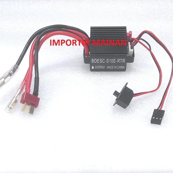 ESC brushed 320A waterproof 2-3s lipo 5-9NiMH BEC:5V/2A BDESC S10E RTR