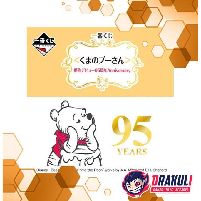 HOT SALE TIKET ICHIBAN KUJI WINNIE THE POOH 95TH ANNIVERSARY TERMURAH