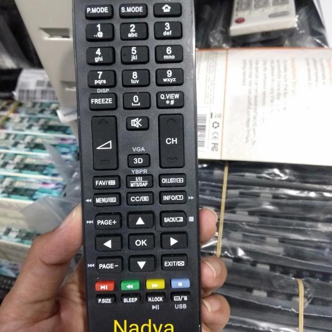 REMOTE REMOT TV SANYO AQUA LED LCD MULTI SEPERTI ORIGINAL