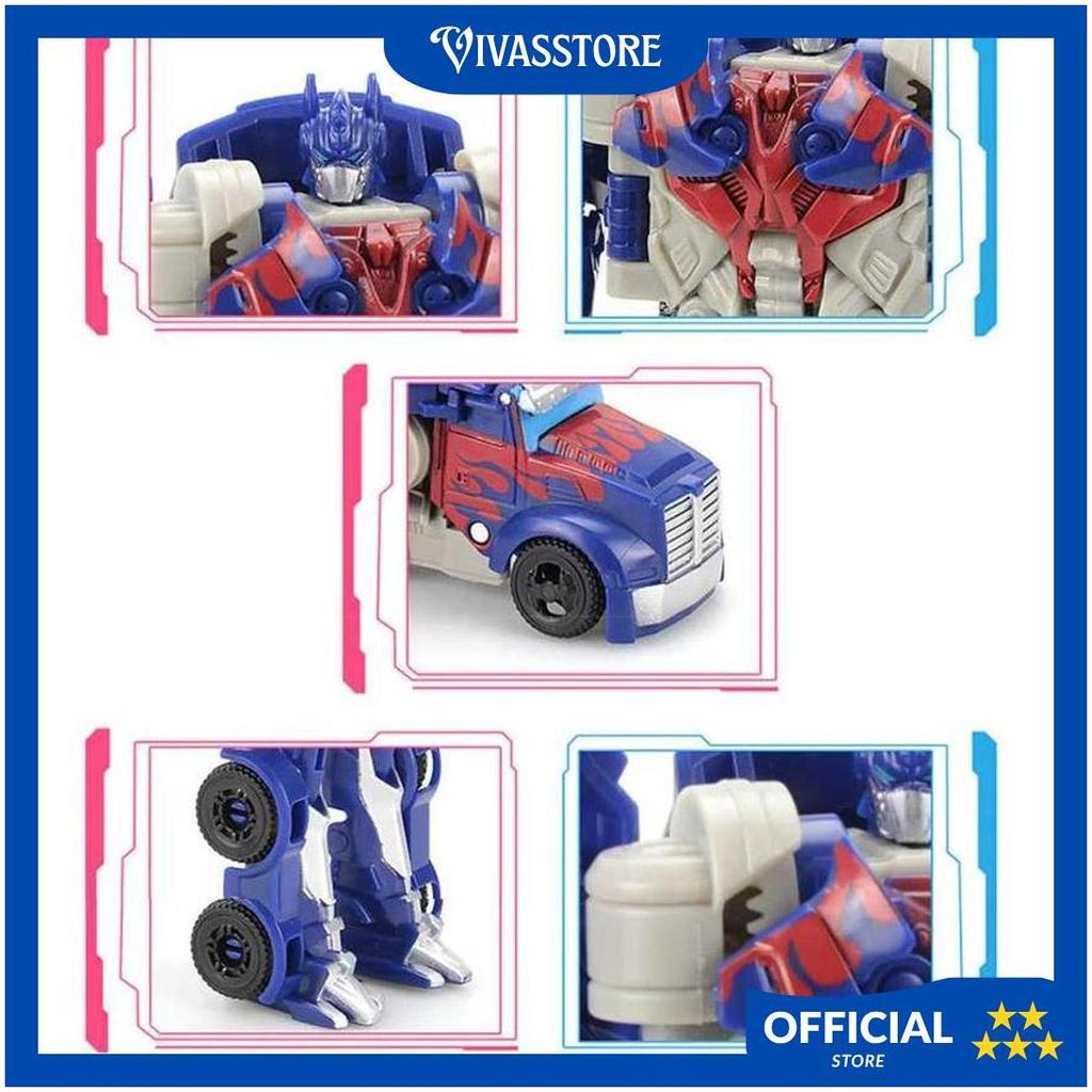 mainan anak cowok 4 tahun  Mobil Action Figure Transformer Robot - Mainan anak lelaki perempuan yang