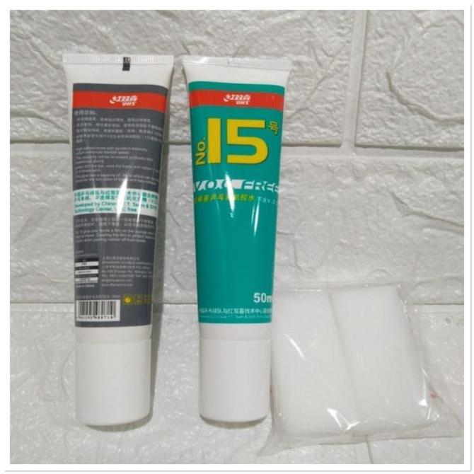 Lem air DHS aqua glue karet Bat bet tenis meja ping pong DHS ORIGINAL