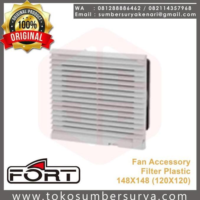 FILTER PLASTIC MODEL 148X148 FAN ACCESSORY FORT SIAP KIRIM