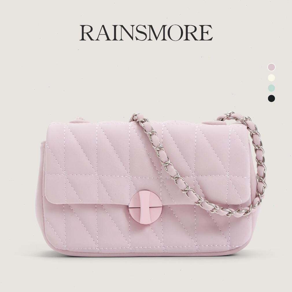 Promo Warna Hijau Ready Stok ,Rainsmore Tas Wanita Mewah - Kotak Kecil Rantai, Model Baru Bisa Selem