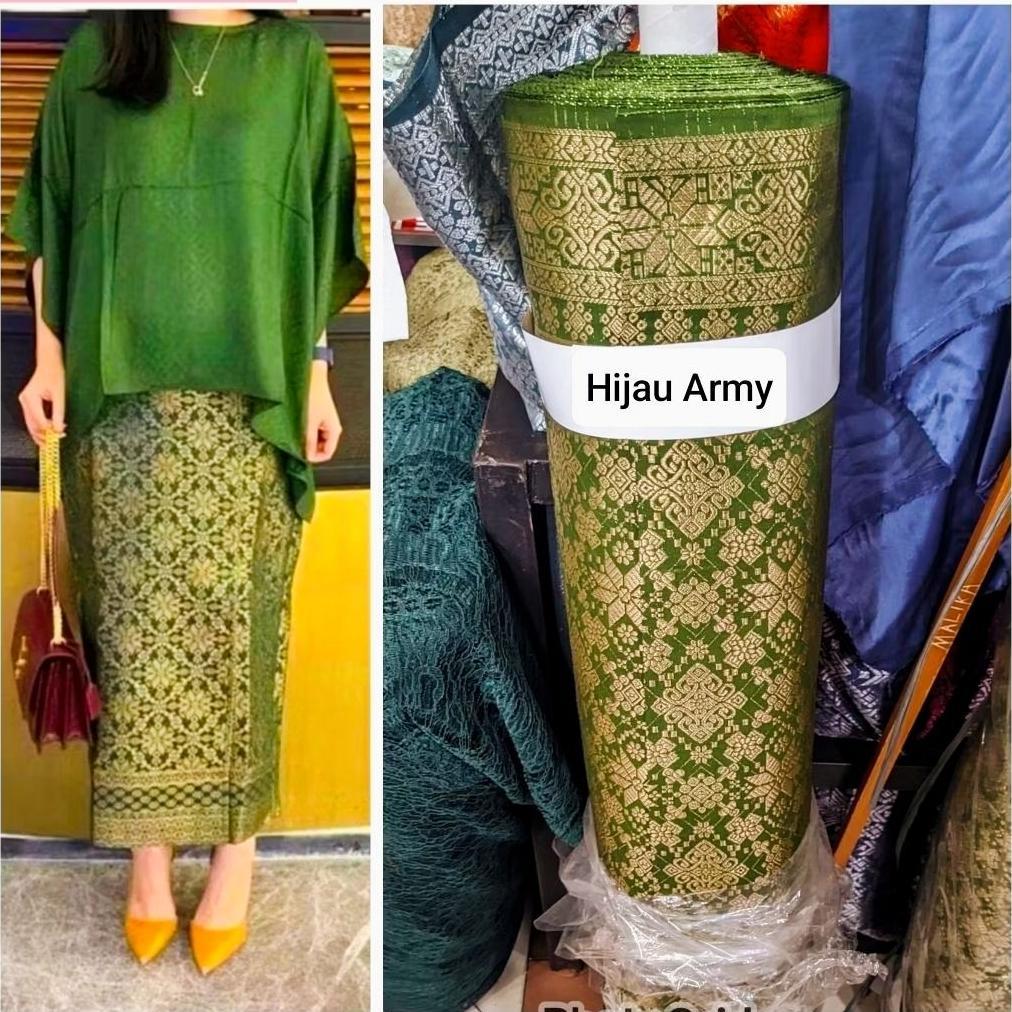 Sale Kain Songket/Bahan Songket/Bahan Rok Songket/Songket Melayu