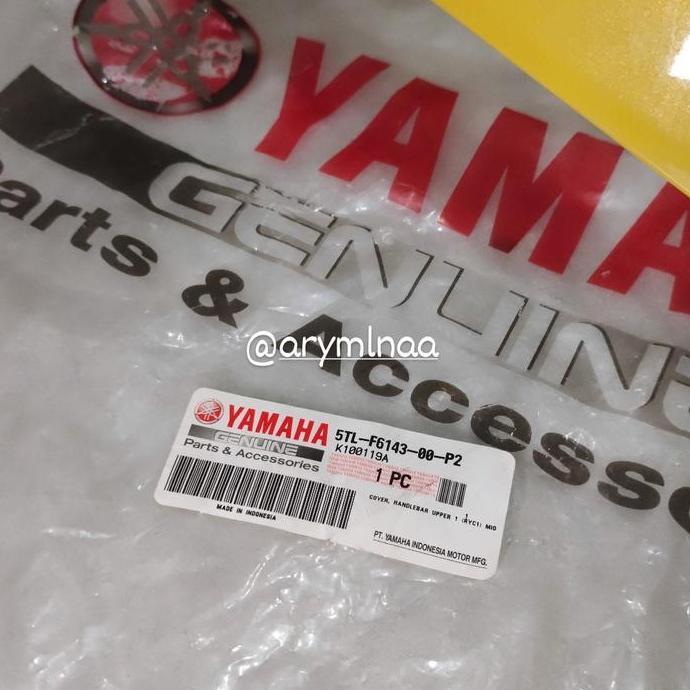 BATOK COVER LAMPU DEPAN MIO SPORTY KUNING 5TL-F6143-00- P2 ORINAL YAMAHA YGP
