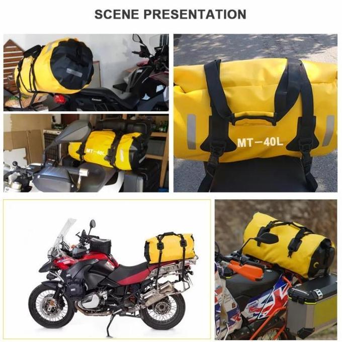 Tas motor sidebag tas touring wateroof besar