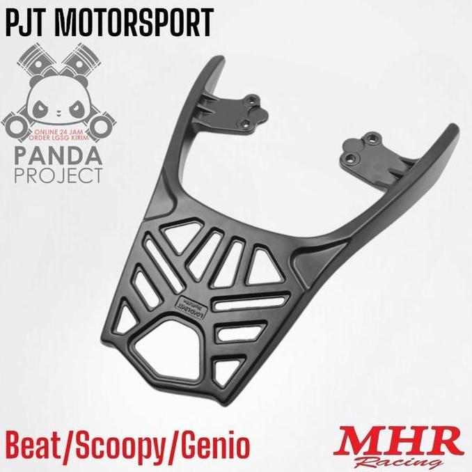Breket Top Box Motor Beat Fi Beat Street Beat Pop Beat Old Karbu Scoopy Genio Import MHR Full Alumun