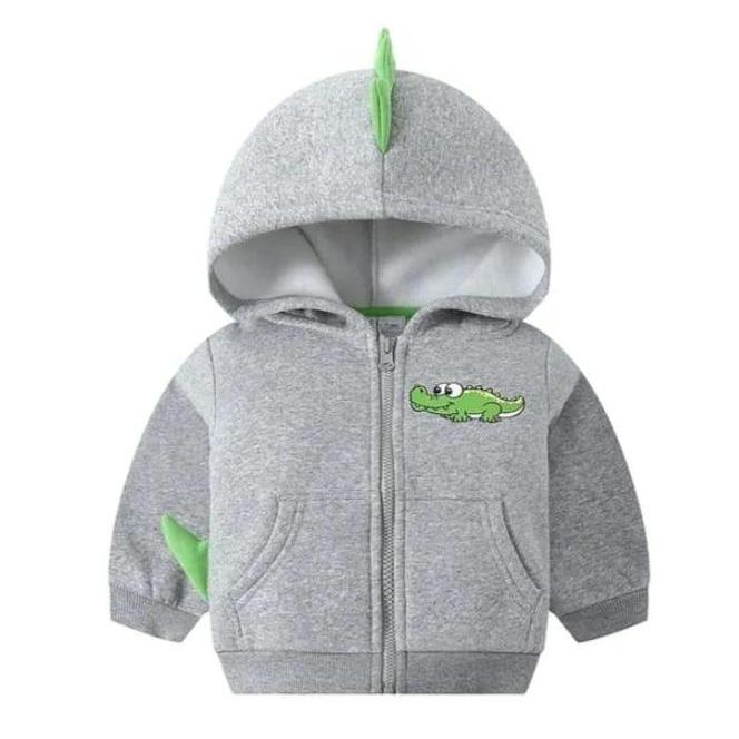 Hoodie Jaket Anak Usia 1-6Th Karakter Hewan Lucu Casual Terlaris