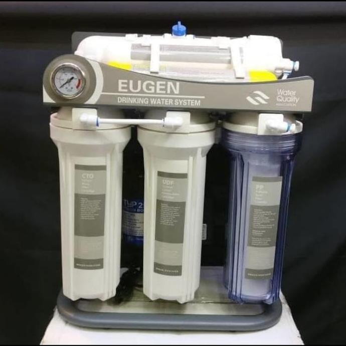 Mesin RO Filter Air Minum Eugen Reverse Osmosis Standing RO