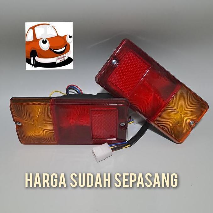 Promo lampu rem belakang stoplamp mobil zebra pick up s89 harga sepasang Diskon