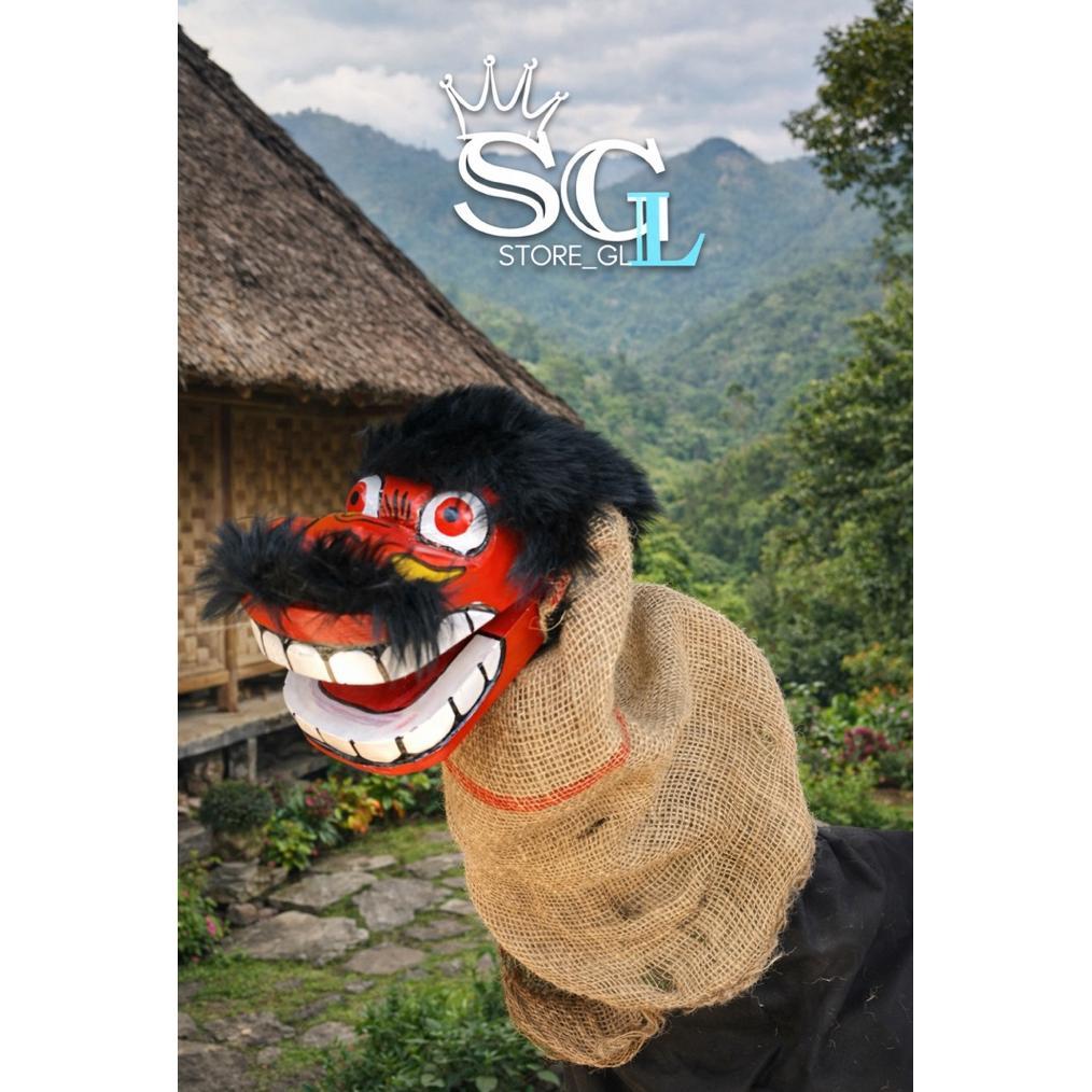 Barongan Tangan, Bangbarongan Tangan, Caplokan Tangan, Barongan Kecil Cocok Untuk Mainan Anak, Bangb