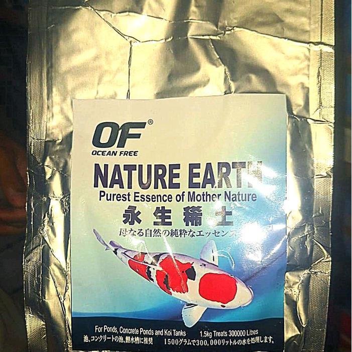 NATURE EARTH by Ocean Free - untuk kolam aquarium ikan KOI