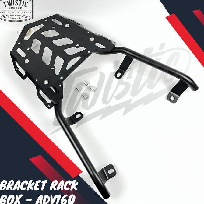 Bracket Dudukan Top Box Rack Behel Tas Pannier Motor Honda ADV 160