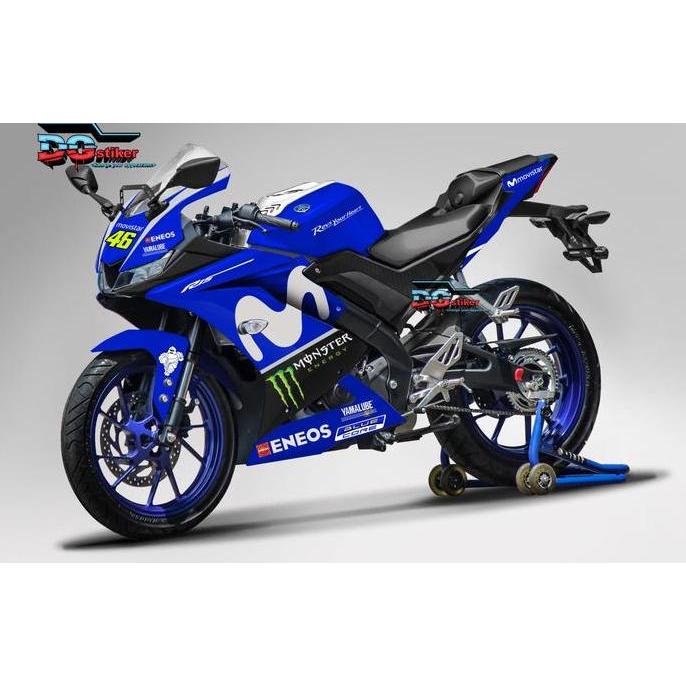 Decal Stiker Yamaha R15 V3 Movistar 2018