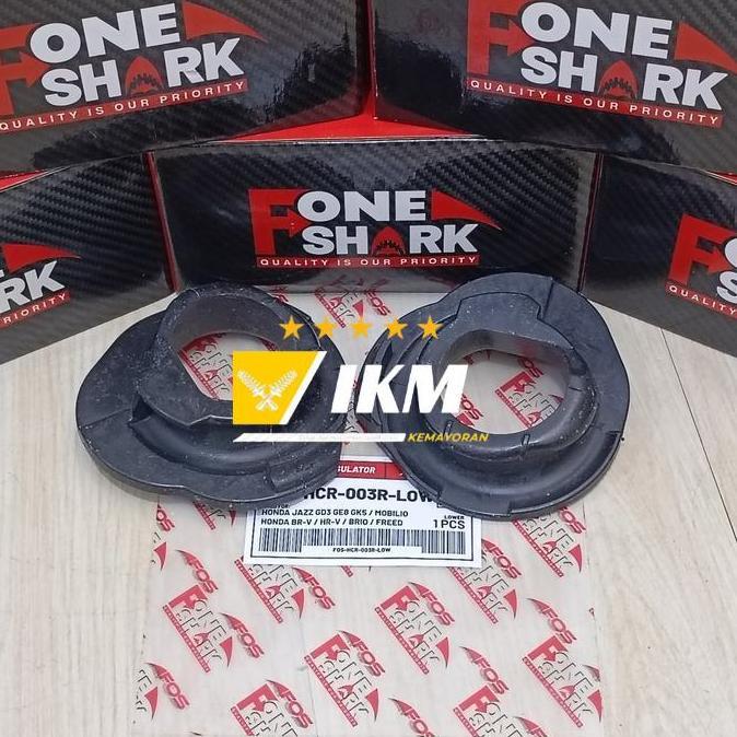F-One Shark FOS Karet Tatakan Per / Karet Bantalan Per Belakang Bawah Honda Jazz / BRV BR-V / HRV HR