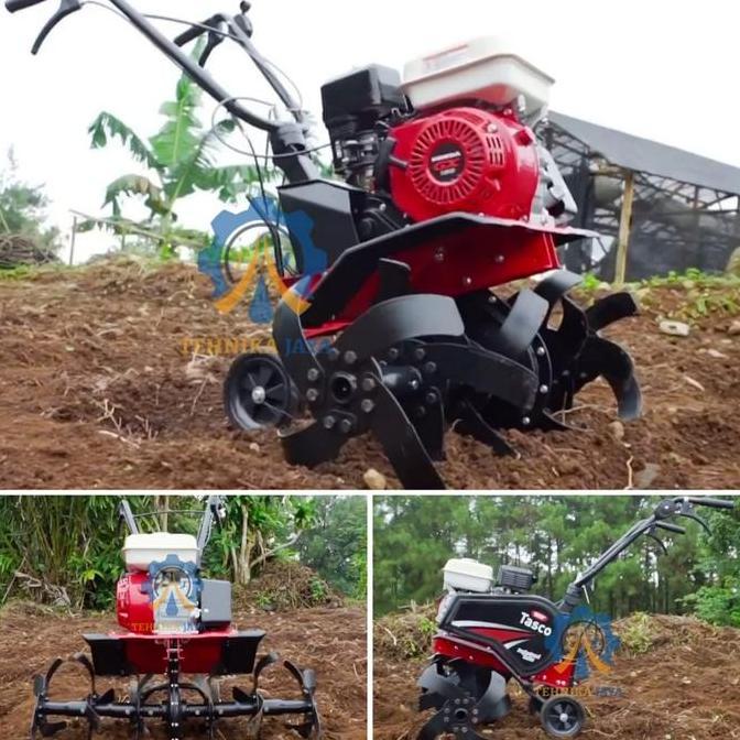 TERMURAH - Mesin Bajak Tanah TASCO BK 55 Mesin HONDA Traktor Mini Kultivator
