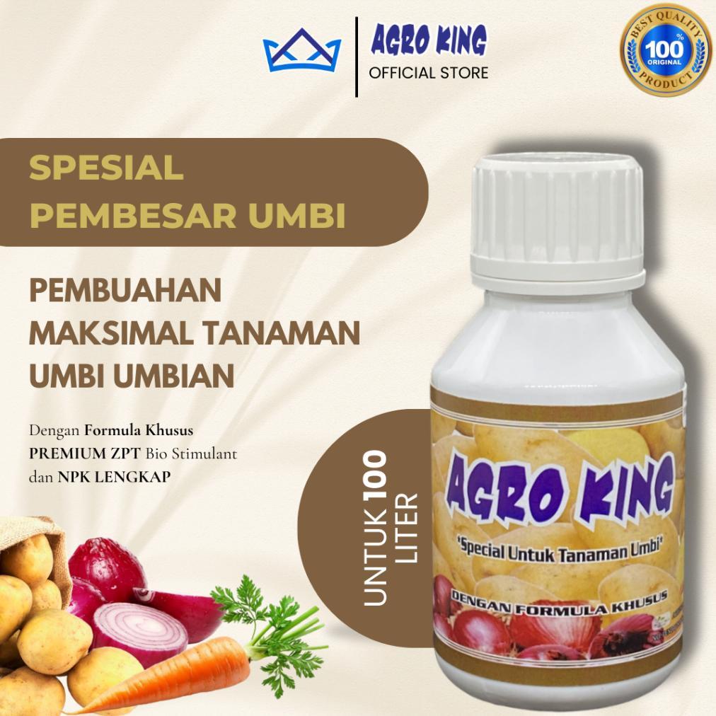 Promo Cod Agro King - Spesial Pembesar Umbi - Pupuk Zpt Npk Cair Pertumbuhan Pembuahan Tanaman Umbi 