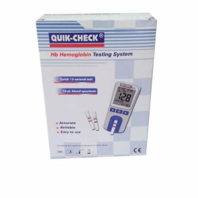 ALAT QUICK CEK HB HEMOGLOBIN STRIP QUICK CHECK HEMOGLOBIN QUIK CHECK