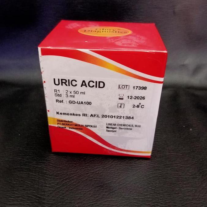 Reagen URIC ACID Glory Diagnostics 250 ml