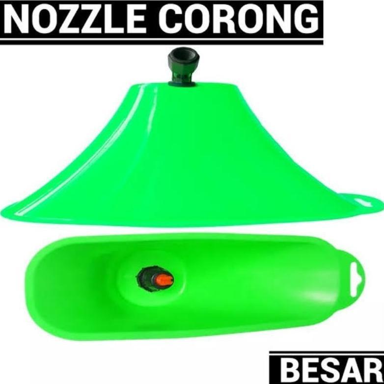 Promo Cod Nozzle Sprayer Corong Anti Angin Mode Kabut Kipas Mantab ><