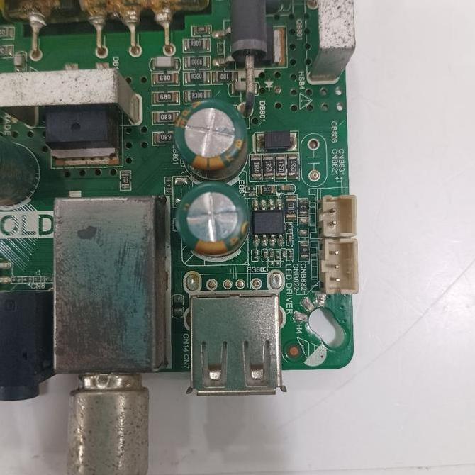 Mb CHANGHONG 40E6000 mainboard mobo modul mesin tv CVCU32