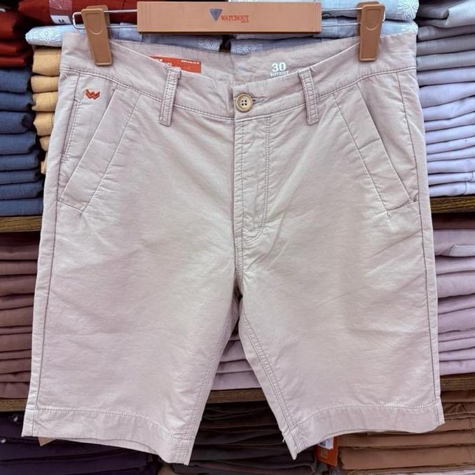 CELANA PENDEK MERK WATCHOUT ORIGINAL REGULER WARNA CREAM