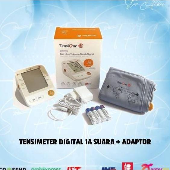 Tensi digital suara/Tensi one 1A/alat ukur tekanan darah + Adaptor