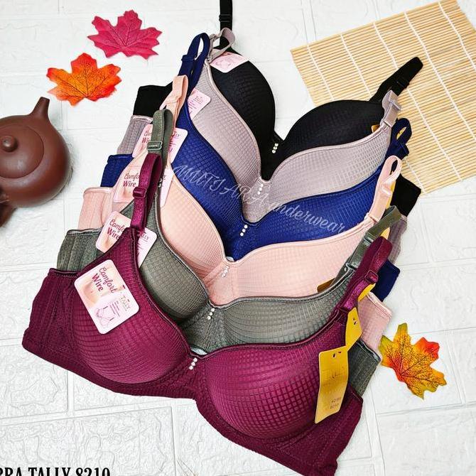 Bra Kawat Cup Full Tally 8210 Size 36-42 Cup B-C/Bra Kawat TALLY 8210 Cup Full Bahan Katun Poliester