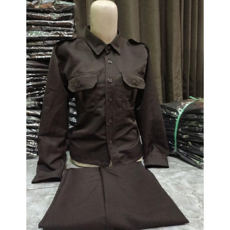 BEST SELLER BAJU SAFARI WANITA/SATPAM WANITA